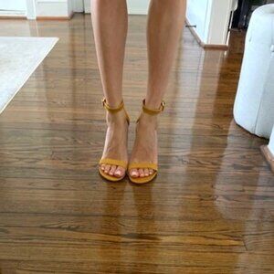 Stuart Weitzman Block Heel Sandal